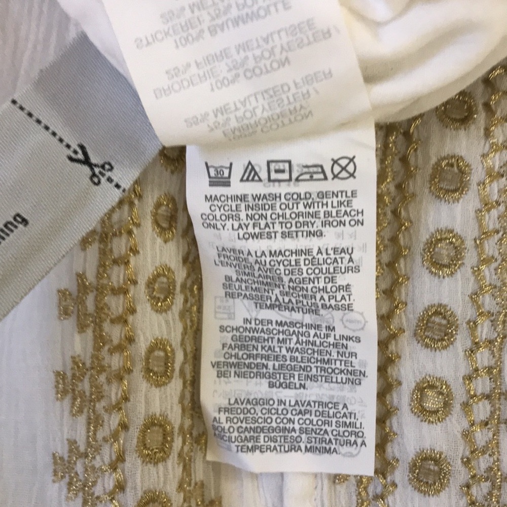 J. Crew Gold Embroidered Shorts - Picture 15 of 15